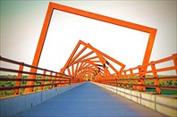 High Trestle Bridge, Мадрид, Айова, США-Мост Хай-Трестл-Трейл